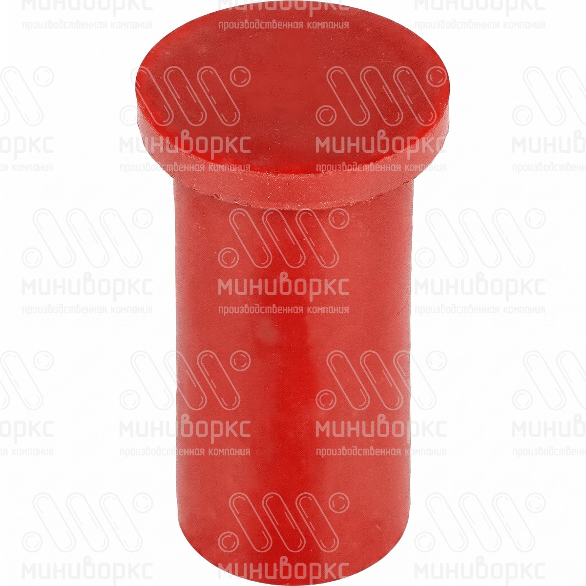 Заглушка для защиты наружной резьбы M30, цвет красный – CAPR29,8x19,3 - 1