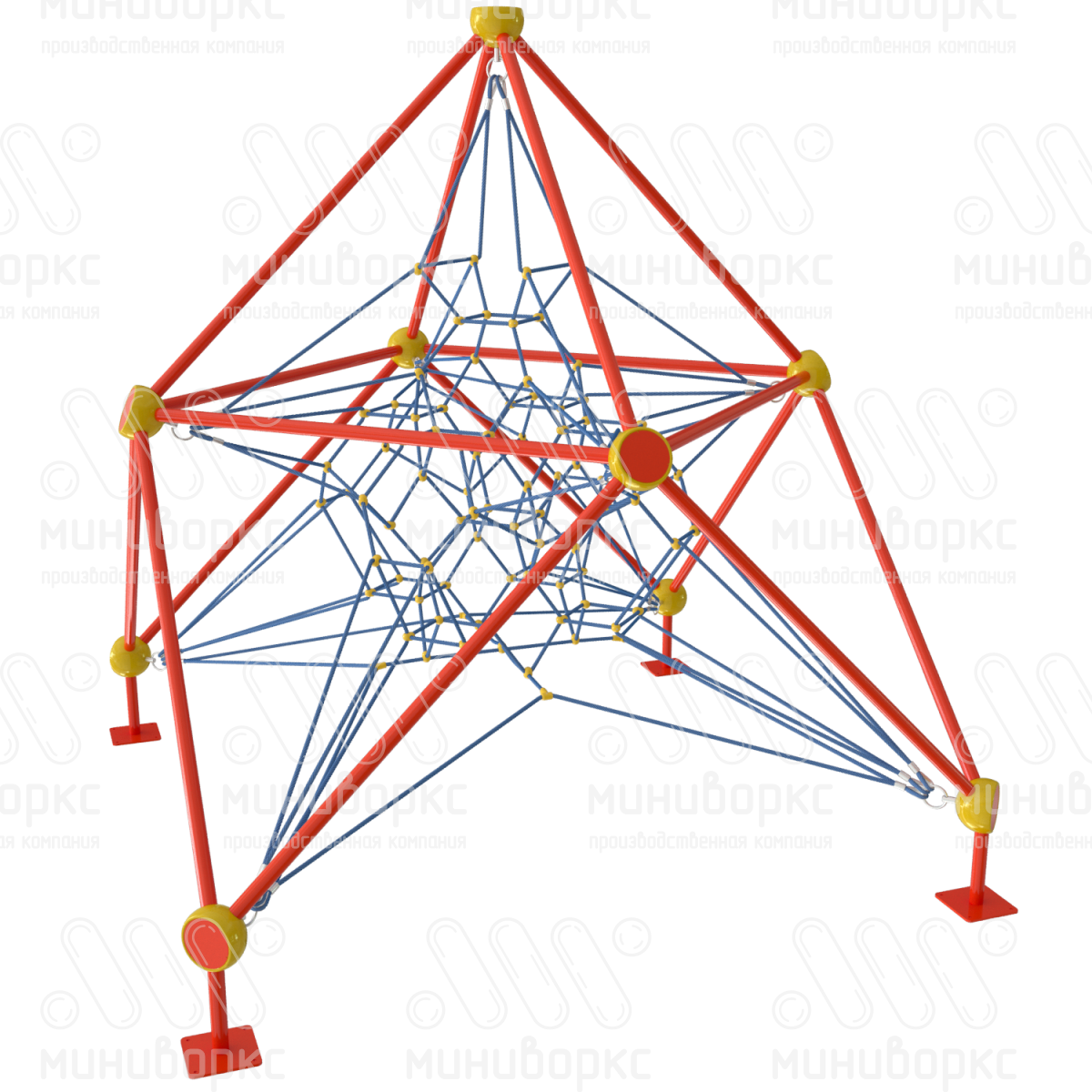 Канатные конструкции Сократ – S-0228-gc-9001/6018/1013 | картинка 1