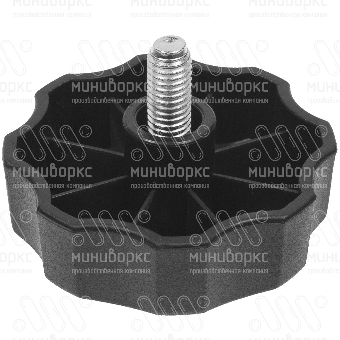 Винтовые фиксаторы m8x15 60 – Ф60М8-15ЧН | картинка 1